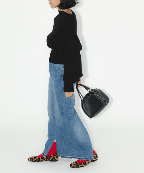 Bonum(ボナム)の「デニムロングスカート(デニムスカート・レディース・コバルトブルー・30/28/26)」の17枚目の写真