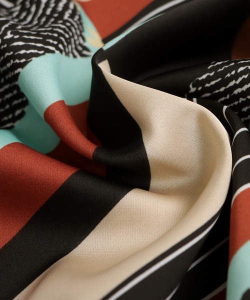 antiqua（アンティカ）の「柄シャツ（シャツ/ブラウス・レディース・ブラック・ONESIZE）」の8枚目の写真