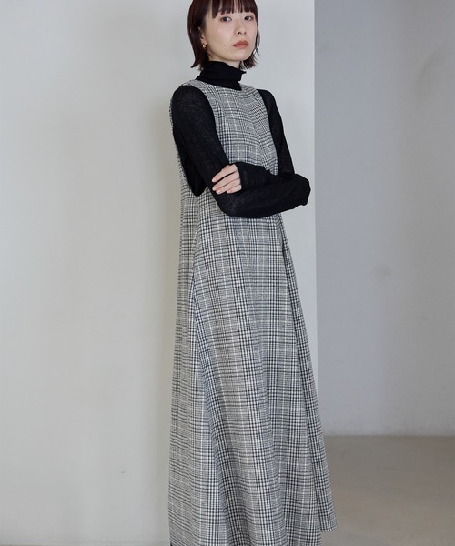 meilmada(メイルマダ)の「ソフトシアータートルネックニット(ニット/セーター・レディース・オフホワイト/グレー/ブラック・FREE)」の19枚目の写真