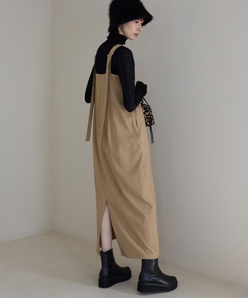 meilmada(メイルマダ)の「ソフトシアータートルネックニット(ニット/セーター・レディース・オフホワイト/グレー/ブラック・FREE)」の16枚目の写真