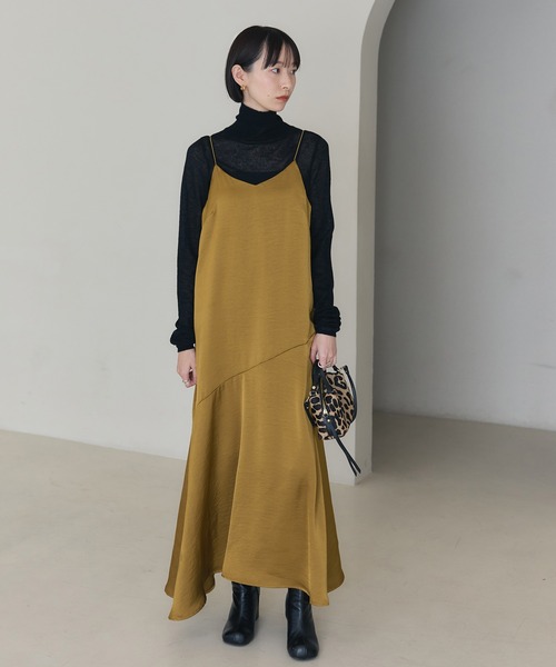 meilmada(メイルマダ)の「ソフトシアータートルネックニット(ニット/セーター・レディース・オフホワイト/グレー/ブラック・FREE)」の5枚目の写真