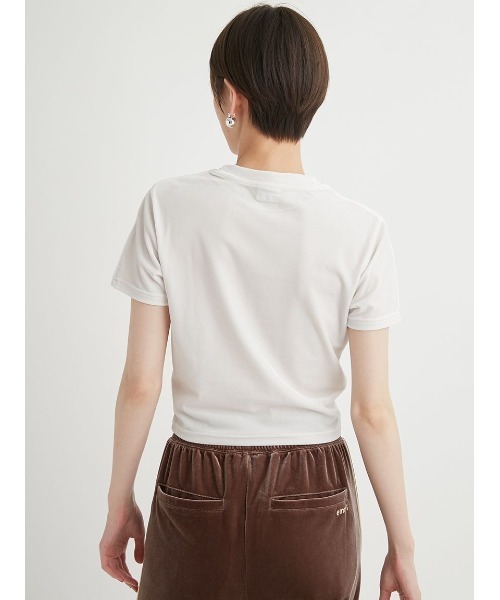 PUMA（プーマ）の「【emmi×PUMA】T7 TEE（Tシャツ/カットソー・レディース・ライトグレー・MEDIUM）」の10枚目の写真