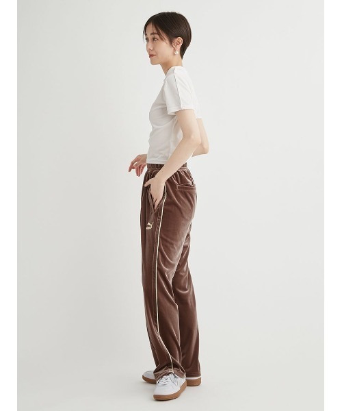 PUMA（プーマ）の「【emmi×PUMA】T7 TEE（Tシャツ/カットソー・レディース・ライトグレー・MEDIUM）」の8枚目の写真