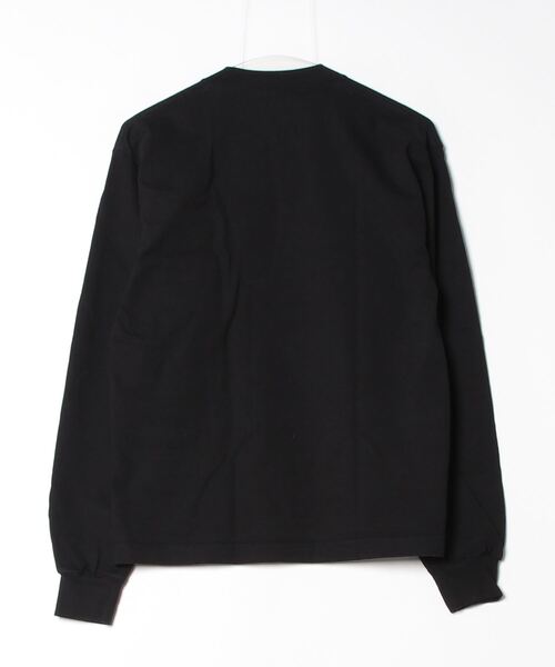 LOS ANGELES APPAREL(ロサンゼルスアパレル)の「【LOS ANGELES APPAREL】8.5 OZ HEAVY JERSEY BOXY WORK SHIRT 1210GD(Tシャツ/カットソー・メンズ・ブラック・SMALL)」の2枚目の写真