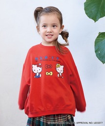 MARKEY'S（マーキーズ）の「【HELLO KITTY/ハローキティ】別注プリントトレーナー（スウェット・キッズ）」