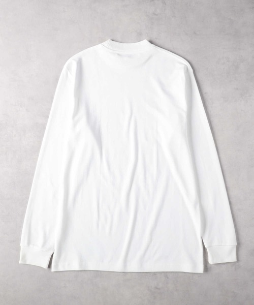 HANES（ヘインズ）の「HANES(ヘインズ)【メンズ】裏起毛クルーネック長袖シャツ（Tシャツ/カットソー・メンズ・ブラック/ホワイト・L/XL/M）」の9枚目の写真