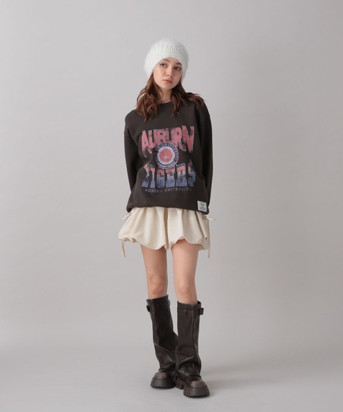 FOREVER 21(フォーエバー トゥエンティーワン)の「【2024FW】シャギービーニー(ニットキャップ/ビーニー・レディース・ネイビー/ホワイト/ホワイト×ブラック・FREE)」の13枚目の写真