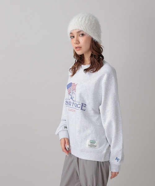 FOREVER 21(フォーエバー トゥエンティーワン)の「【2024FW】シャギービーニー(ニットキャップ/ビーニー・レディース・ネイビー/ホワイト/ホワイト×ブラック・FREE)」の4枚目の写真