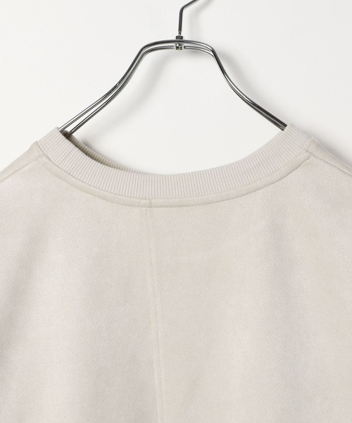 BAYFLOW（ベイフロー）の「フェイクスウェードレイヤードプルオーバー（スウェット・レディース・ピンク/モカ/パープル/アイボリー・FREE）」の21枚目の写真