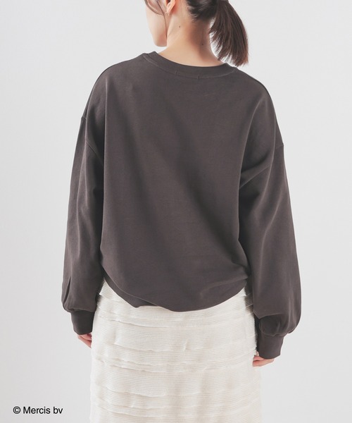 Honeys（ハニーズ）の「ミッフィー／ゆるトップス（スウェット・レディース・ブルー/アイボリー/ピンク/スミクロ/オートミール・S/M/L/LL）」の14枚目の写真