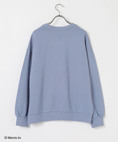 Honeys（ハニーズ）の「ミッフィー／ゆるトップス（スウェット・レディース・ブルー/アイボリー/ピンク/スミクロ/オートミール・S/M/L/LL）」の22枚目の写真