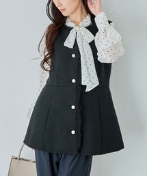 INCEDE | ツイードフリンジベスト(ベスト)