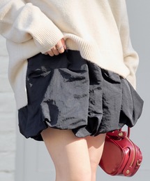 タックボリュームバルーンスカート