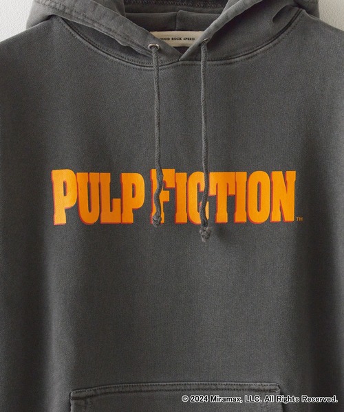 GOOD ROCK SPEED（グッドロックスピード）の「▲GOOD ROCK SPEED/グッドロックスピード PULP FICTION パーカー（パーカー・メンズ・チャコールグレー・L/XL）」の4枚目の写真