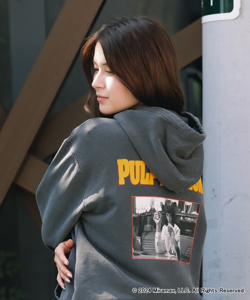 GOOD ROCK SPEED（グッドロックスピード）の「▲GOOD ROCK SPEED/グッドロックスピード PULP FICTION パーカー（パーカー・メンズ・チャコールグレー・L/XL）」の13枚目の写真