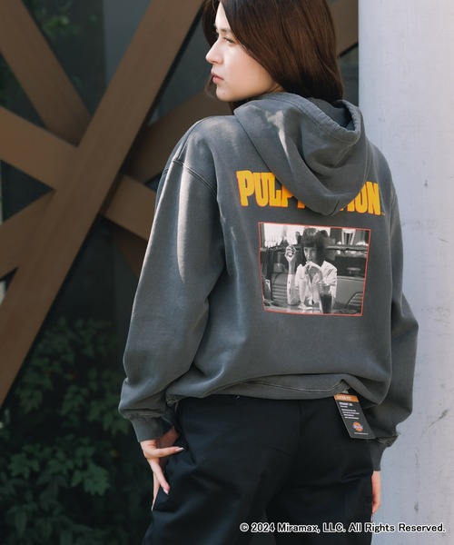 GOOD ROCK SPEED（グッドロックスピード）の「▲GOOD ROCK SPEED/グッドロックスピード PULP FICTION パーカー（パーカー・メンズ・チャコールグレー・L/XL）」の12枚目の写真