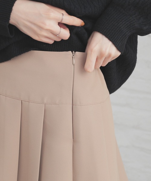 Honeys（ハニーズ）の「ミニプリーツスカート（スカート・レディース・キャメル/杢グレー/ブラック・SS/S/M/L/LL）」の20枚目の写真