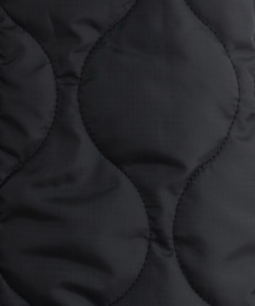 ANGIE（アンジー）の「キルティングジャケット（ノーカラージャケット・レディース・ベージュ/ブラック/カーキ・FREE）」の12枚目の写真