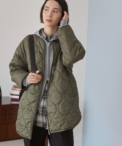 キルティングジャケット（ノーカラージャケット）｜ANGIE（アンジー