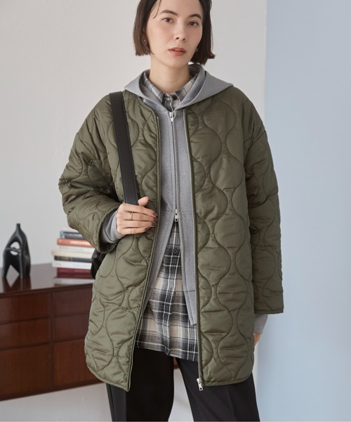 キルティングジャケット（ノーカラージャケット）｜ANGIE（アンジー