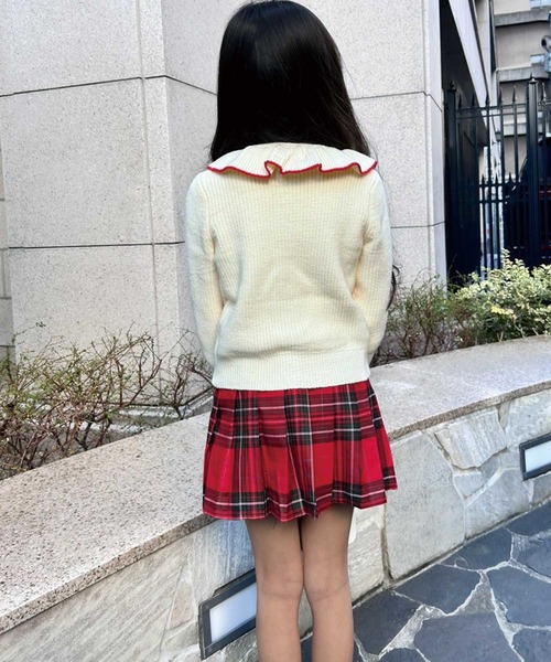 【セール】ﾌﾘﾙﾈｯｸﾌﾗﾜｰｶｰﾃﾞ*ﾁｭｰﾙｽｶｰﾄ（つなぎ/オールインワン）｜io sono mao moderato（イオソノマオ モデレート）