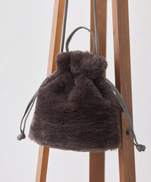 ファー巾着BAG