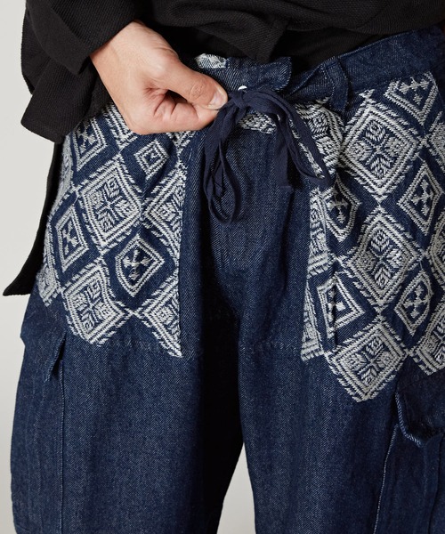 チャイハネ(チャイハネ)の「【チャイハネ】エフェMEN'Sデニムパンツ(デニムパンツ・メンズ・ダークブルー/ライトブルー・FREE)」の10枚目の写真