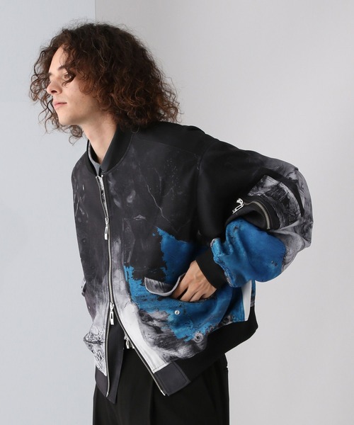 HARE ニホンガソウガラショートMA-1 ハレ HARE（ハレ）の「【UNISEX】ニホンガソウガラショートMA-1 by