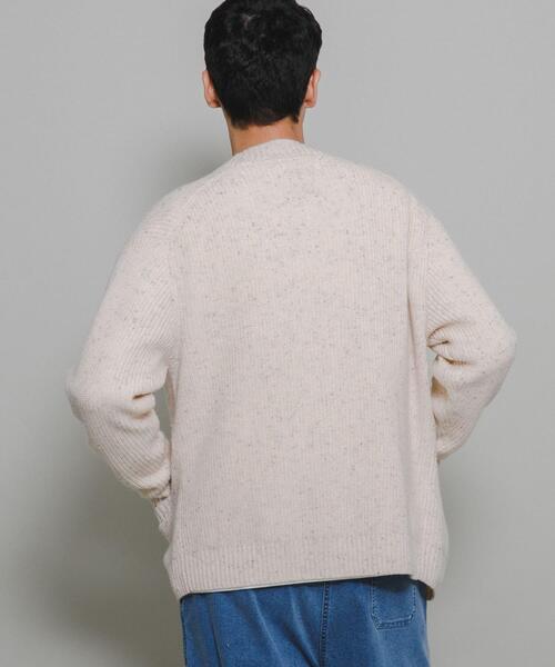 URBAN RESEARCH Sonny Label(アーバンリサーチサニーレーベル)の「ウォッシャブルウール混ネップカーディガン(カーディガン/ボレロ・メンズ・アイボリー/グリーン/ネイビー・MEDIUM/LARGE)」の8枚目の写真