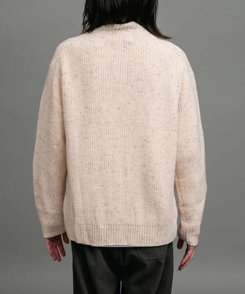 URBAN RESEARCH Sonny Label(アーバンリサーチサニーレーベル)の「ウォッシャブルウール混ネップカーディガン(カーディガン/ボレロ・メンズ・アイボリー/グリーン/ネイビー・MEDIUM/LARGE)」の19枚目の写真
