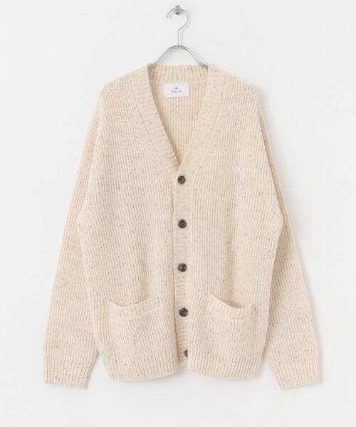 URBAN RESEARCH Sonny Label(アーバンリサーチサニーレーベル)の「ウォッシャブルウール混ネップカーディガン(カーディガン/ボレロ・メンズ・アイボリー/グリーン/ネイビー・MEDIUM/LARGE)」の20枚目の写真