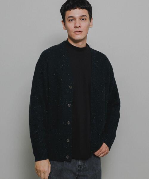 URBAN RESEARCH Sonny Label(アーバンリサーチサニーレーベル)の「ウォッシャブルウール混ネップカーディガン(カーディガン/ボレロ・メンズ・アイボリー/グリーン/ネイビー・MEDIUM/LARGE)」の22枚目の写真
