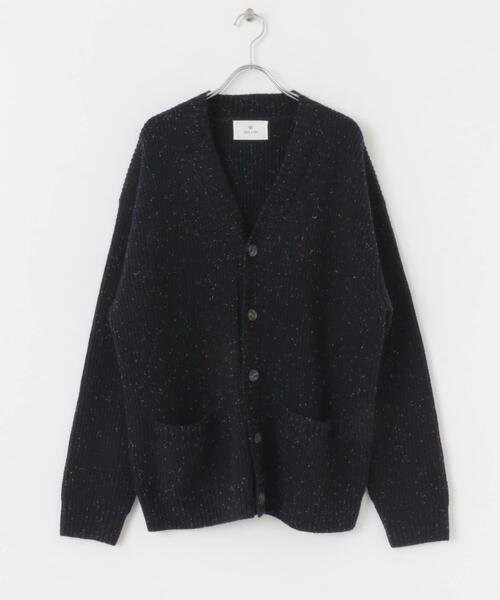 セール】ウォッシャブルウール混ネップカーディガン（カーディガン