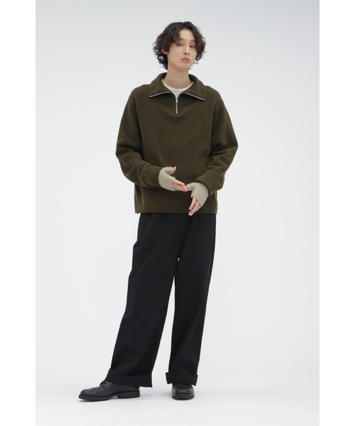 MHL.（エムエイチエル）の「FELTED DRY WOOL（手袋・レディース・オリーブ/ブラック/ベージュ・FREE）」の11枚目の写真