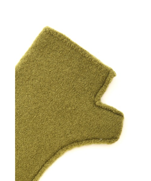 MHL.（エムエイチエル）の「FELTED DRY WOOL（手袋・レディース・オリーブ/ブラック/ベージュ・FREE）」の15枚目の写真