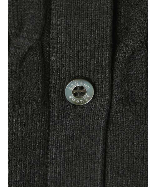 ZOZO限定商品】リトルケーブルニットカーディガン（カーディガン