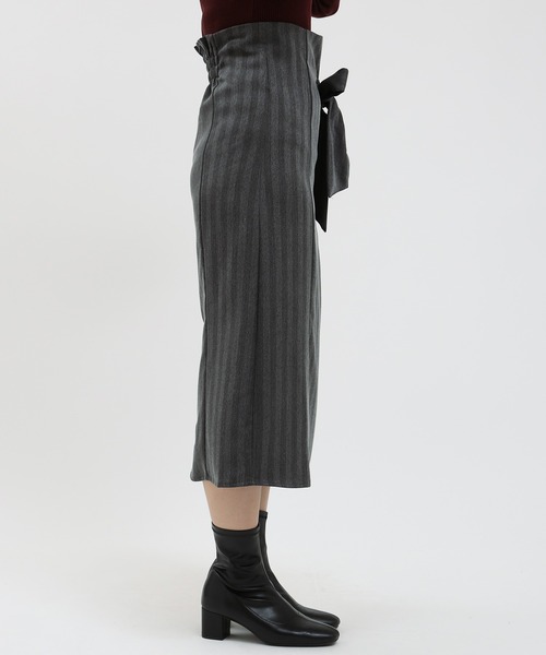 TRUDEA(トルディア)の「ウエストリボンスカート(スカート・レディース・チャコールグレー/ブラック・SMALL/MEDIUM)」の18枚目の写真
