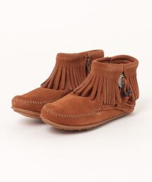 Minnetonka（ミネトンカ）の「【ミネトンカ MINNETONKA】ブーティー サイドジップ ブーツ CONCHO FEATHER SIDE ZIP BOOT レディース（ブーツ）」