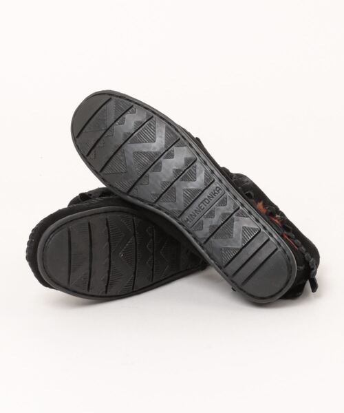Minnetonka(ミネトンカ)の「【ミネトンカ MINNETONKA】ブーティー サイドジップ ブーツ CONCHO FEATHER SIDE ZIP BOOT レディース(ブーツ・レディース・ライトベージュ/ブラック/ブラウン・US6/US5.5/US5)」の5枚目の写真
