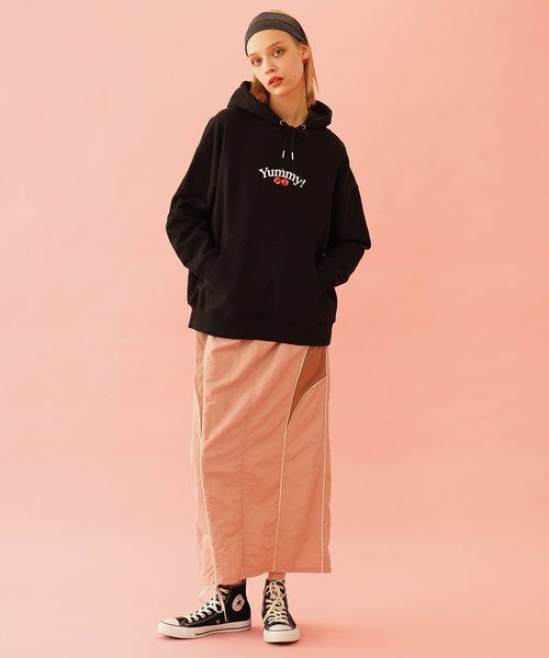 MILKFED.(ミルクフェド)の「LINE PIPING LONG SKIRT(スカート・レディース・ピンク/グリーン/ネイビー・S/M)」の21枚目の写真