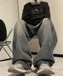 MGV（エムジーヴィー）の「レイヤーデザインデニム（デニムパンツ・レディース）」
