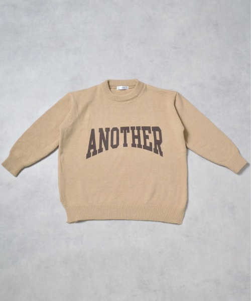 &soiree(アンドソワレ)の「【&soiree】カレッジロゴモヘアライクニットセーター(ニット/セーター・レディース・グリーン/ピンク/グレー/ベージュ・FREE)」の22枚目の写真