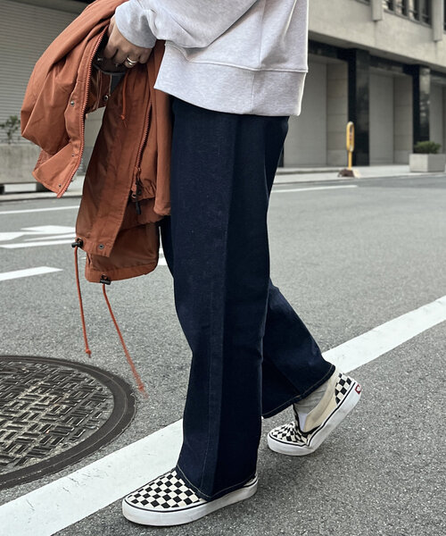 CPCM（シーピーシーエム）の「デニムバギーパンツ（デニムパンツ・レディース・ネイビー/ブルー/ブルー系その他・SMALL/MEDIUM）」の12枚目の写真