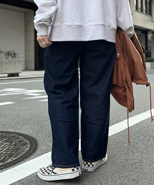 CPCM（シーピーシーエム）の「デニムバギーパンツ（デニムパンツ・レディース・ネイビー/ブルー/ブルー系その他・SMALL/MEDIUM）」の13枚目の写真