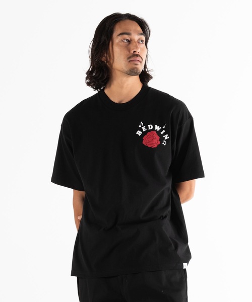 BEDWIN & THE HEARTBREAKERS(ベドウィン アンド ザ ハートブレイカーズ)の「S/S PRINTED TEE "NICHOLSON"(Tシャツ/カットソー・メンズ・ブラック/ホワイト・X-LARGE/LARGE/XX-LARGE/MEDIUM/SMALL)」の16枚目の写真