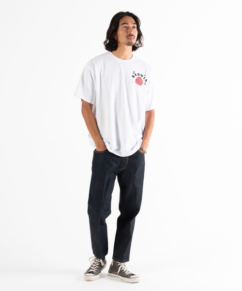 BEDWIN & THE HEARTBREAKERS(ベドウィン アンド ザ ハートブレイカーズ)の「S/S PRINTED TEE "NICHOLSON"(Tシャツ/カットソー・メンズ・ブラック/ホワイト・X-LARGE/LARGE/XX-LARGE/MEDIUM/SMALL)」の18枚目の写真