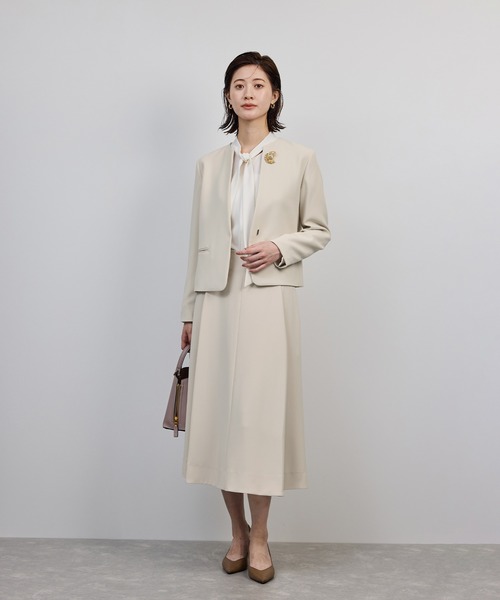 ROPE'（ロペ）の「トリアセハイウエストフレアスカート/イージーケア（スカート・レディース・ベージュ/ネイビー・36/38/40）」の22枚目の写真
