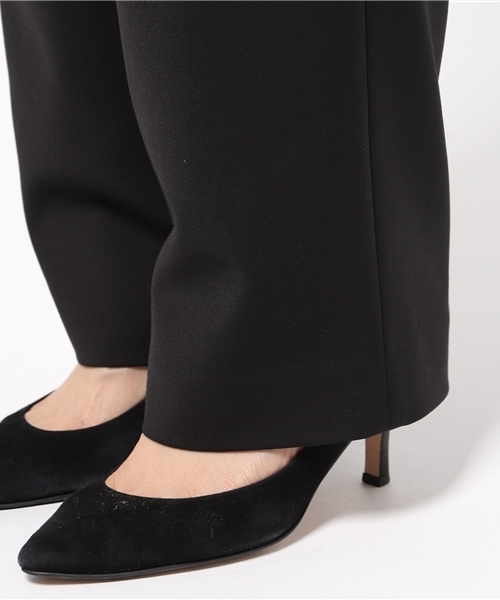 FIGARO Paris（フィガロパリ）の「C/E/Pu二重織り ベルト付きタックパンツ◆（その他パンツ・レディース・ライトグレー/ブラック・38/36）」の9枚目の写真