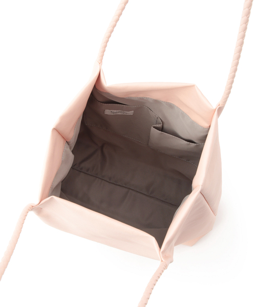 ROPE' PICNIC（ロペピクニック）の「【A4対応・洗える】メッシュハンドルトートバッグ（トートバッグ・レディース・シルバー系その他/ブラック系その他/ライトグレー/ホワイト系その他5/ボルドー/イエロー系その他2/ライトグリーン/ブラウン・FREE）」の18枚目の写真