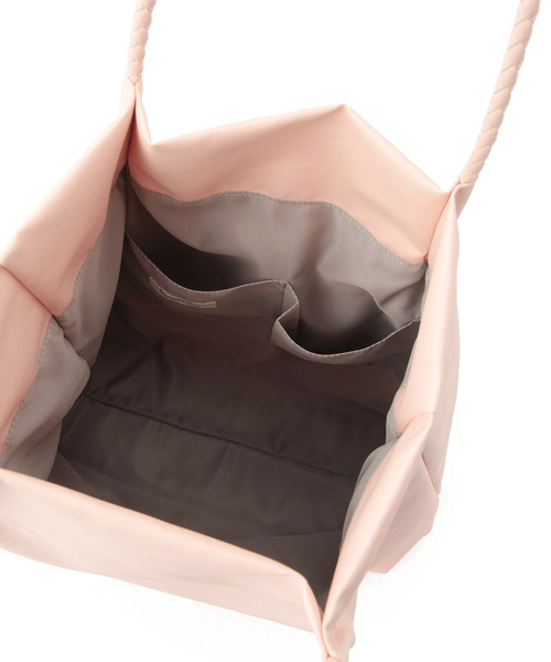 ROPE' PICNIC（ロペピクニック）の「【A4対応・洗える】メッシュハンドルトートバッグ（トートバッグ・レディース・シルバー系その他/ブラック系その他/ライトグレー/ホワイト系その他5/ボルドー/イエロー系その他2/ライトグリーン/ブラウン・FREE）」の19枚目の写真